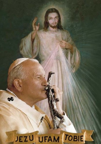 Jezus miłosierny. Modlitwa za wstawiennictwem św. Jana Pawła II (A6)