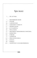 Spis treści