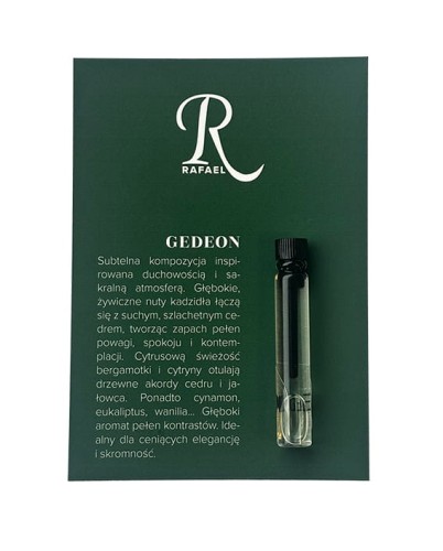 GEDEON 1ml (Perfumy męskie) - seria Aromaty Biblii - Próbka