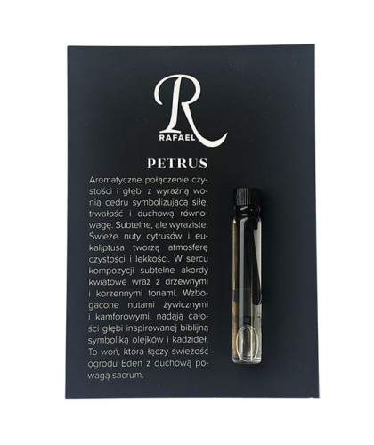 PETRUS 1ml (Perfumy męskie) - seria Aromaty Biblii - Próbka