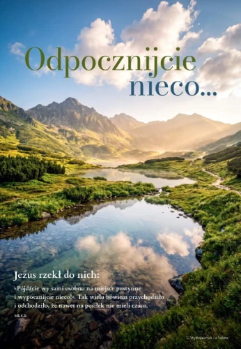 Plakat 115 - Wakacje. Odpocznijcie nieco