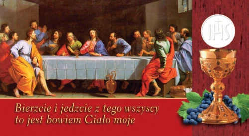 Obrazek 06/06 - Bierzcie i jedzcie z tego wszyscy (Eucharystia)
