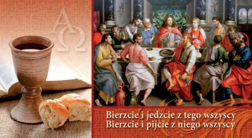 Obrazek 70/14 - Bierzcie i jedzcie/pijcie (Eucharystia)